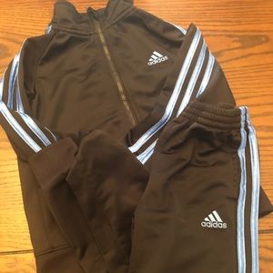 Boys adidas track suit